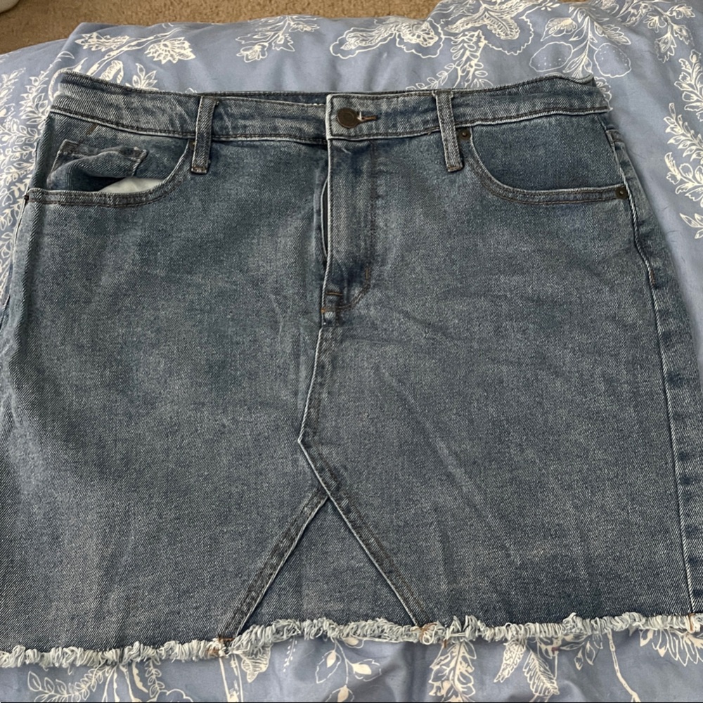 Mossimo Supply Co. Blue Denim Skirt